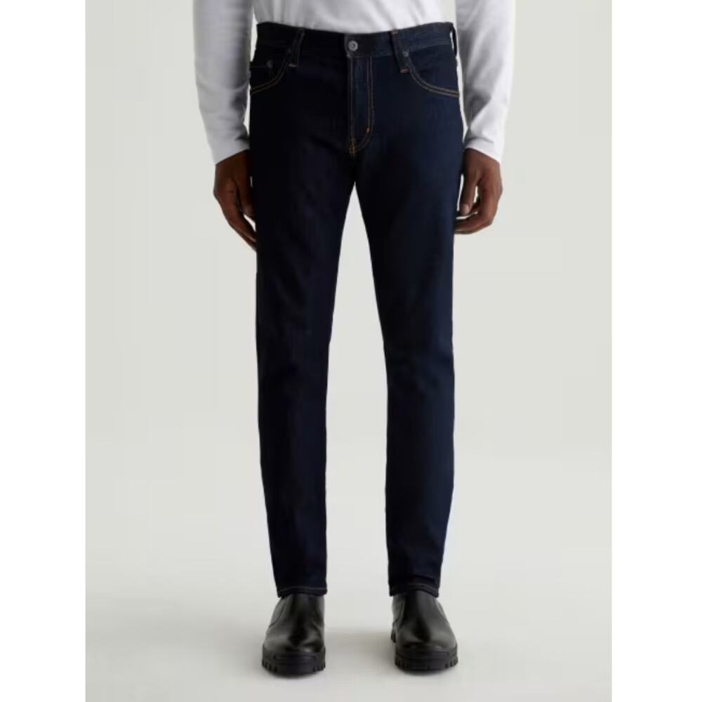 New AG Adriano Goldschmied Men’s Blue Modern Slim Tellis 360° Jeans Size 32R